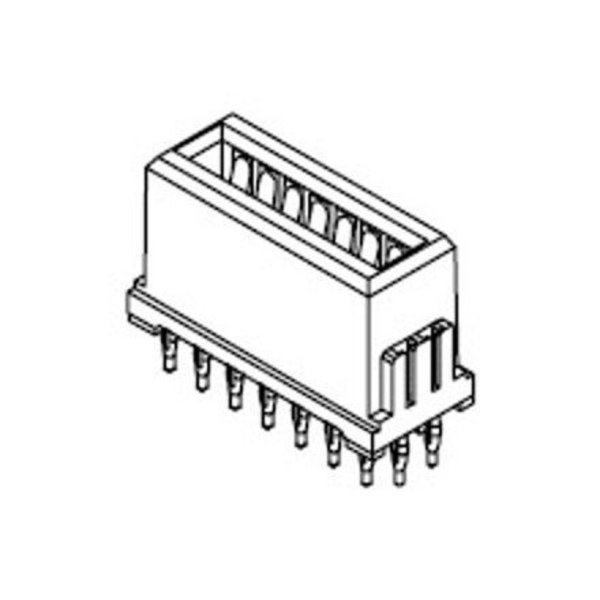 Molex Rectangular Power Connector, 28 Contact(S), Female, Press Fit Terminal, Receptacle 755425000